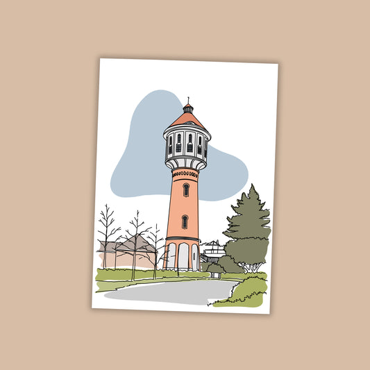 Wasserturm (Postkarte)