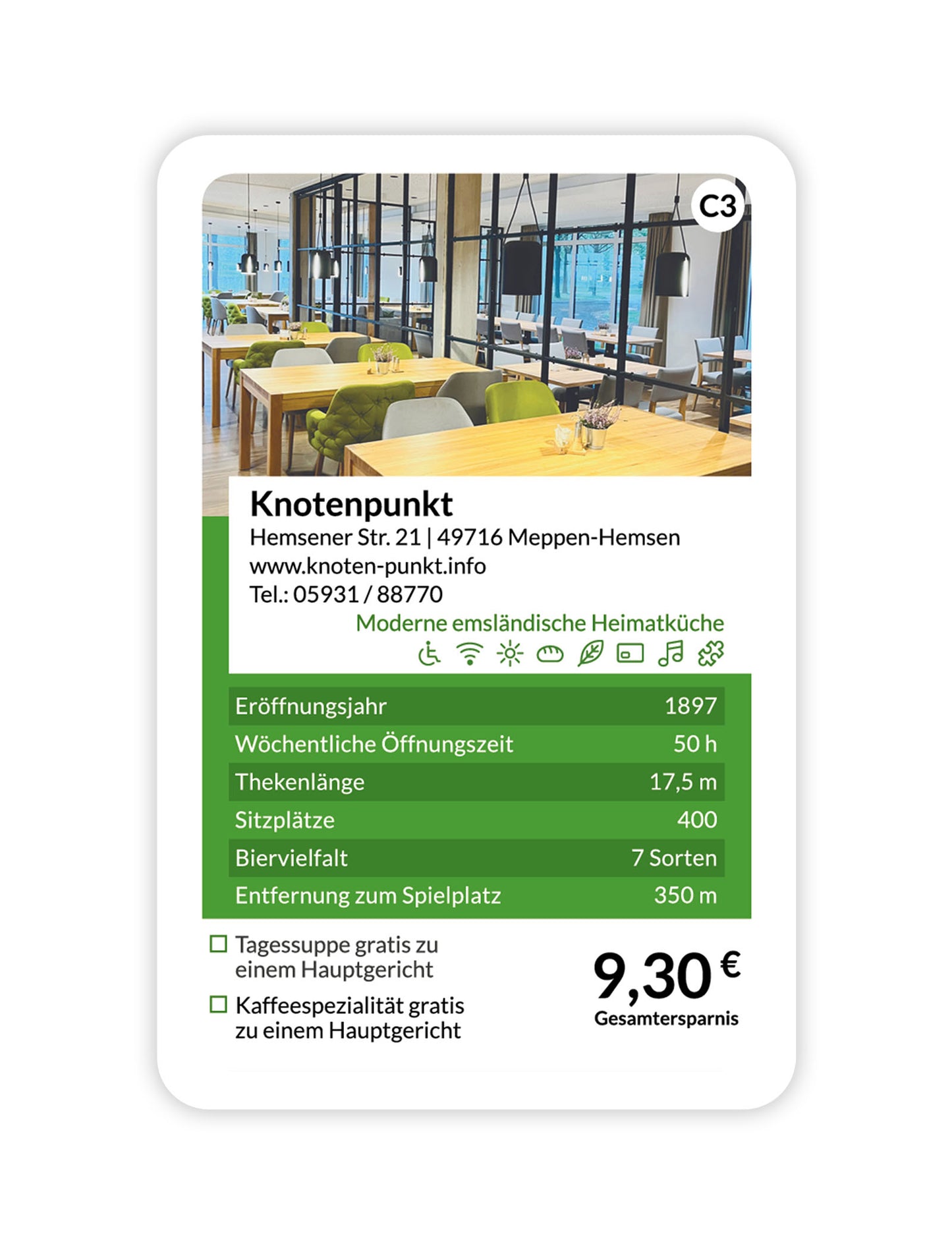 Emsland Quartett Restaurants 2024