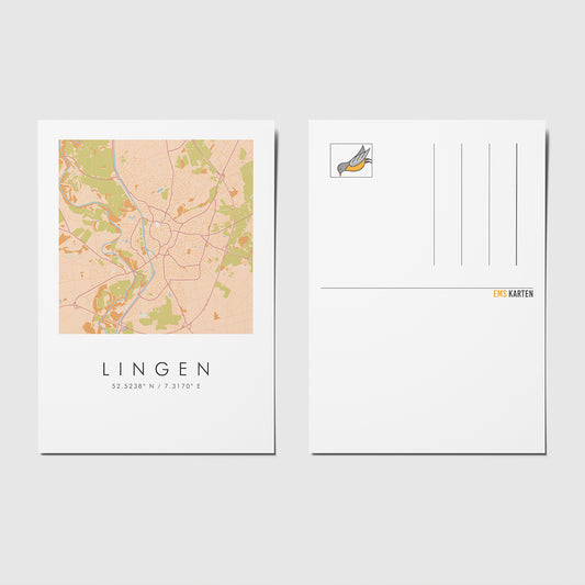 Lingen Postkarte (Karte 2024)