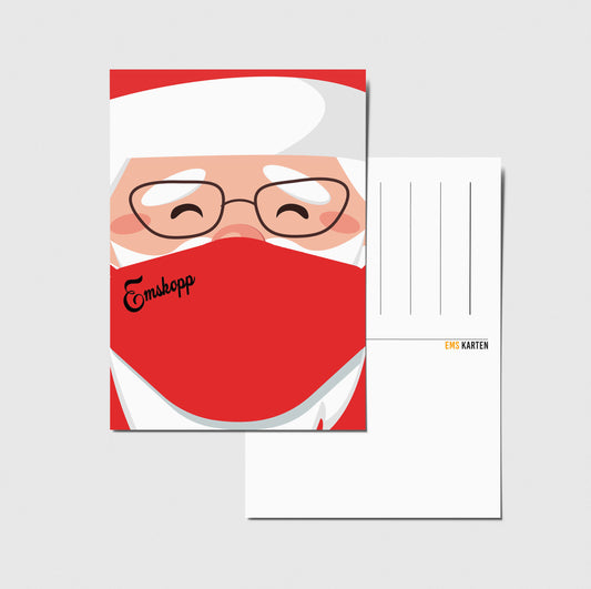 Corona Santa Postkarte