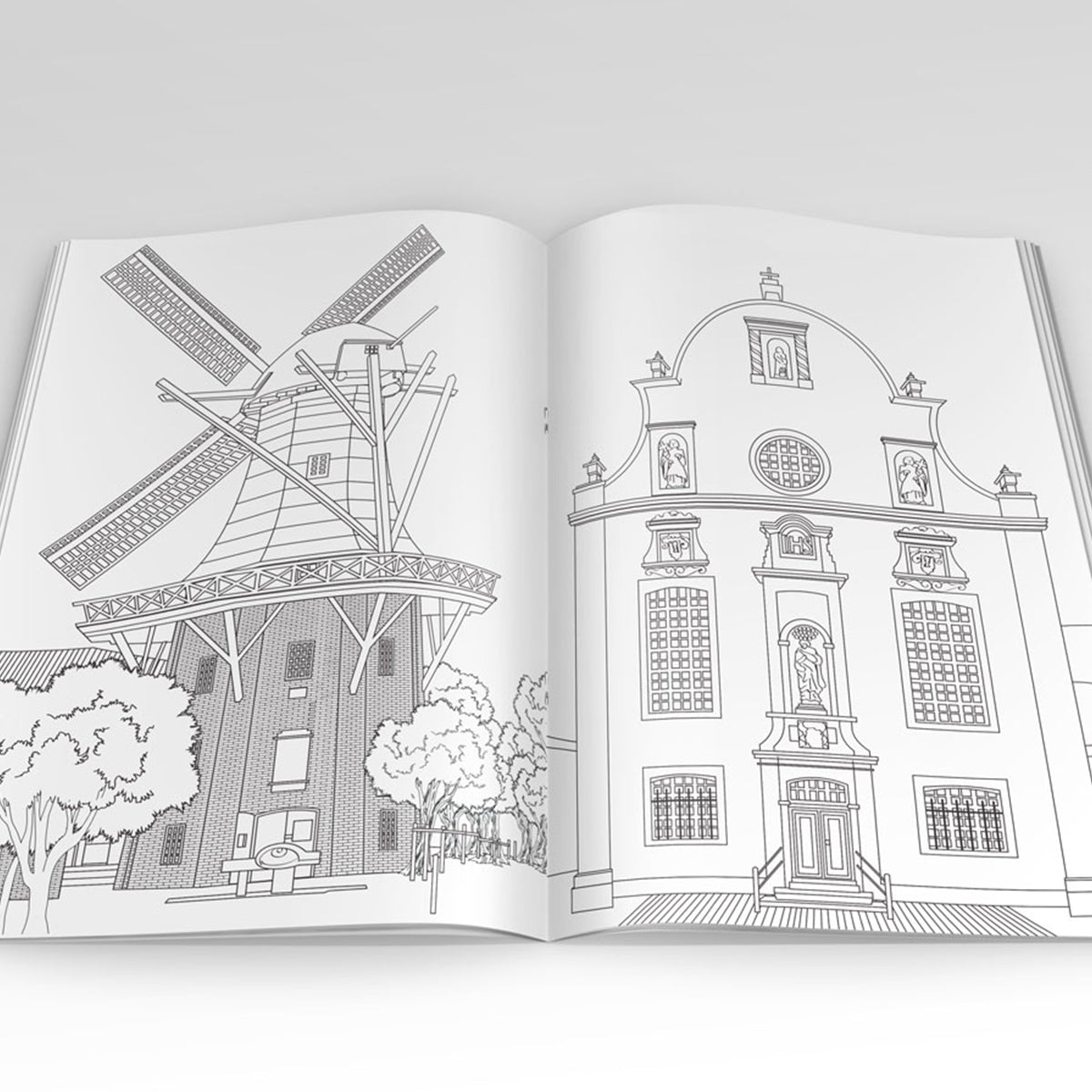 Das Emsland Ist Bunt – Malbuch