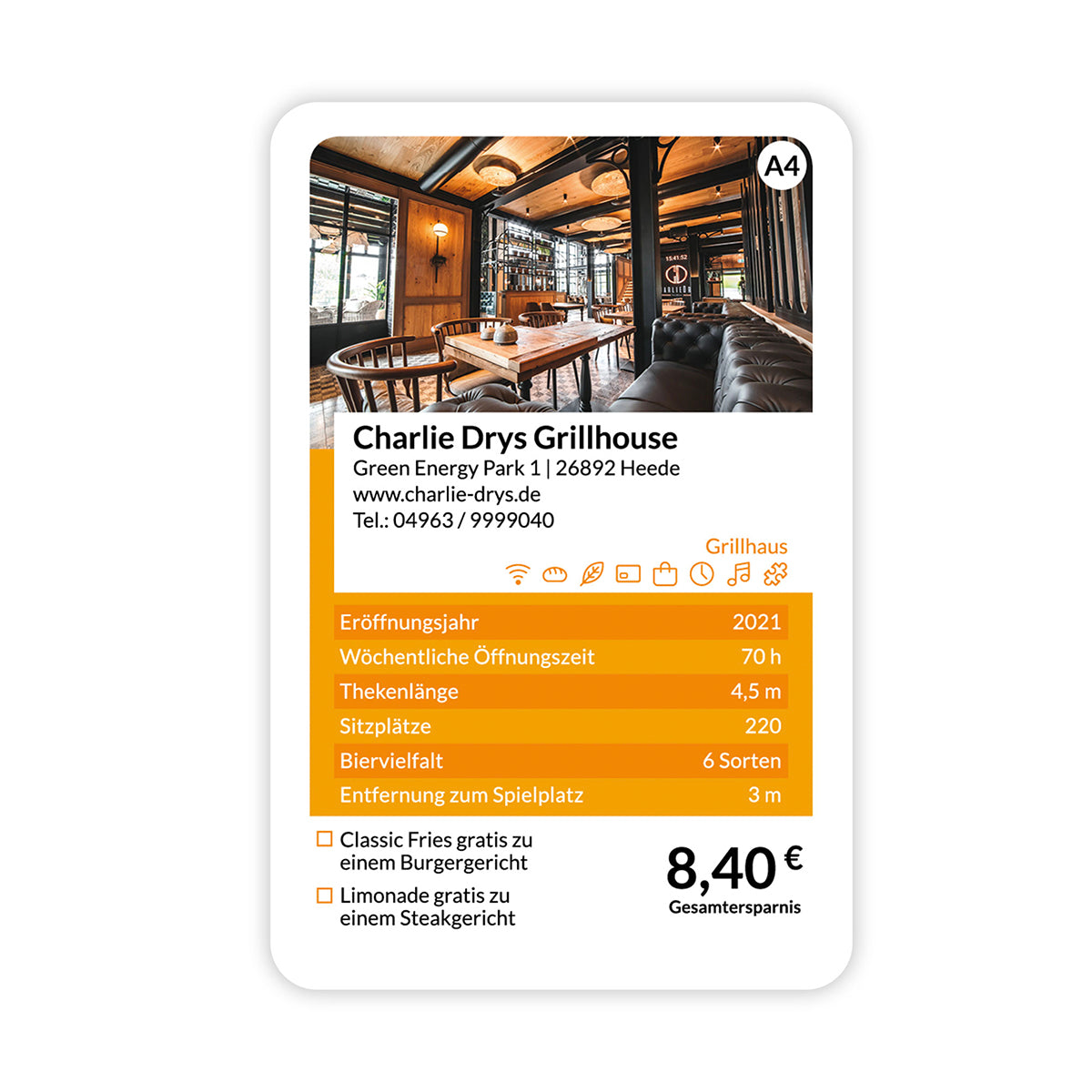 Emsland Quartett Restaurants 2023