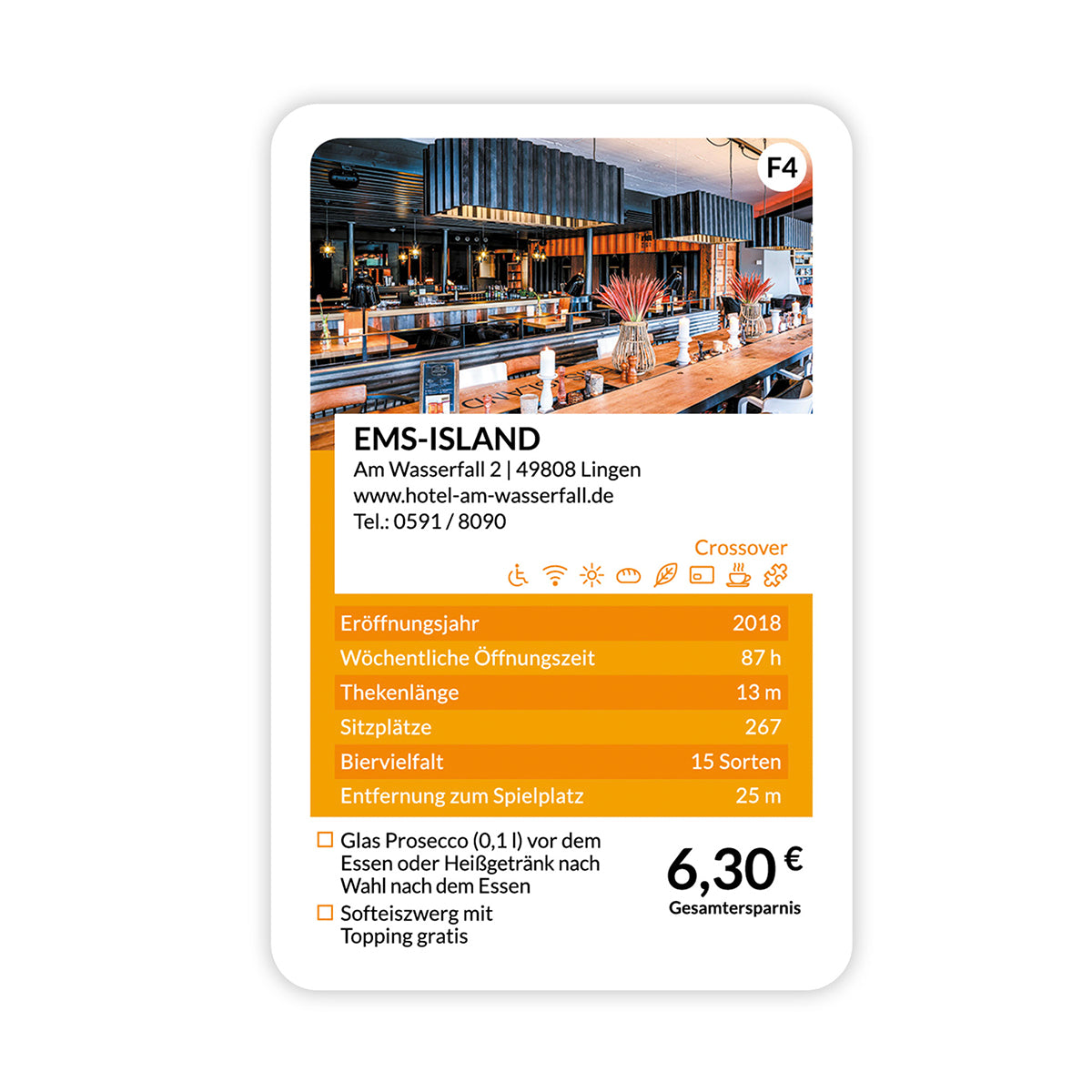 Emsland Quartett Restaurants 2023
