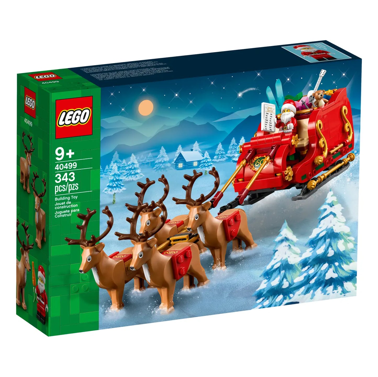 Lego - Schlitten des Weihnachtsmanns 40499