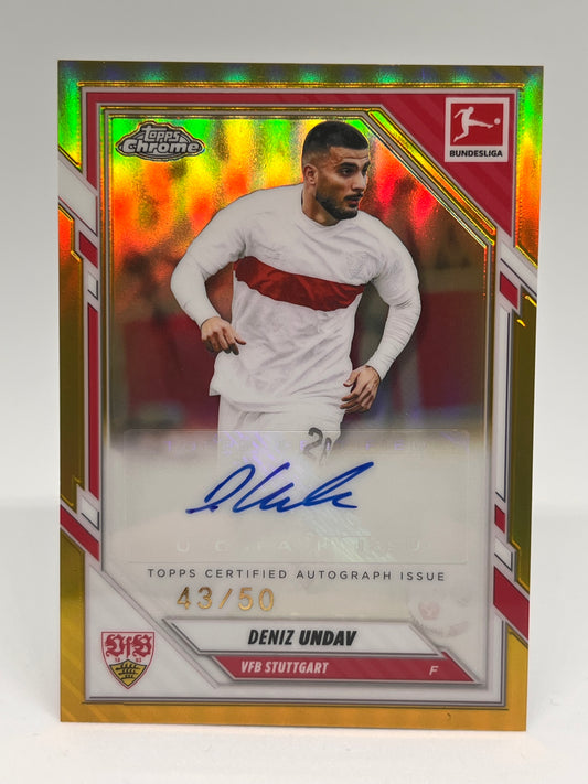 Topps: Deniz Undav Auto Gold 43/50