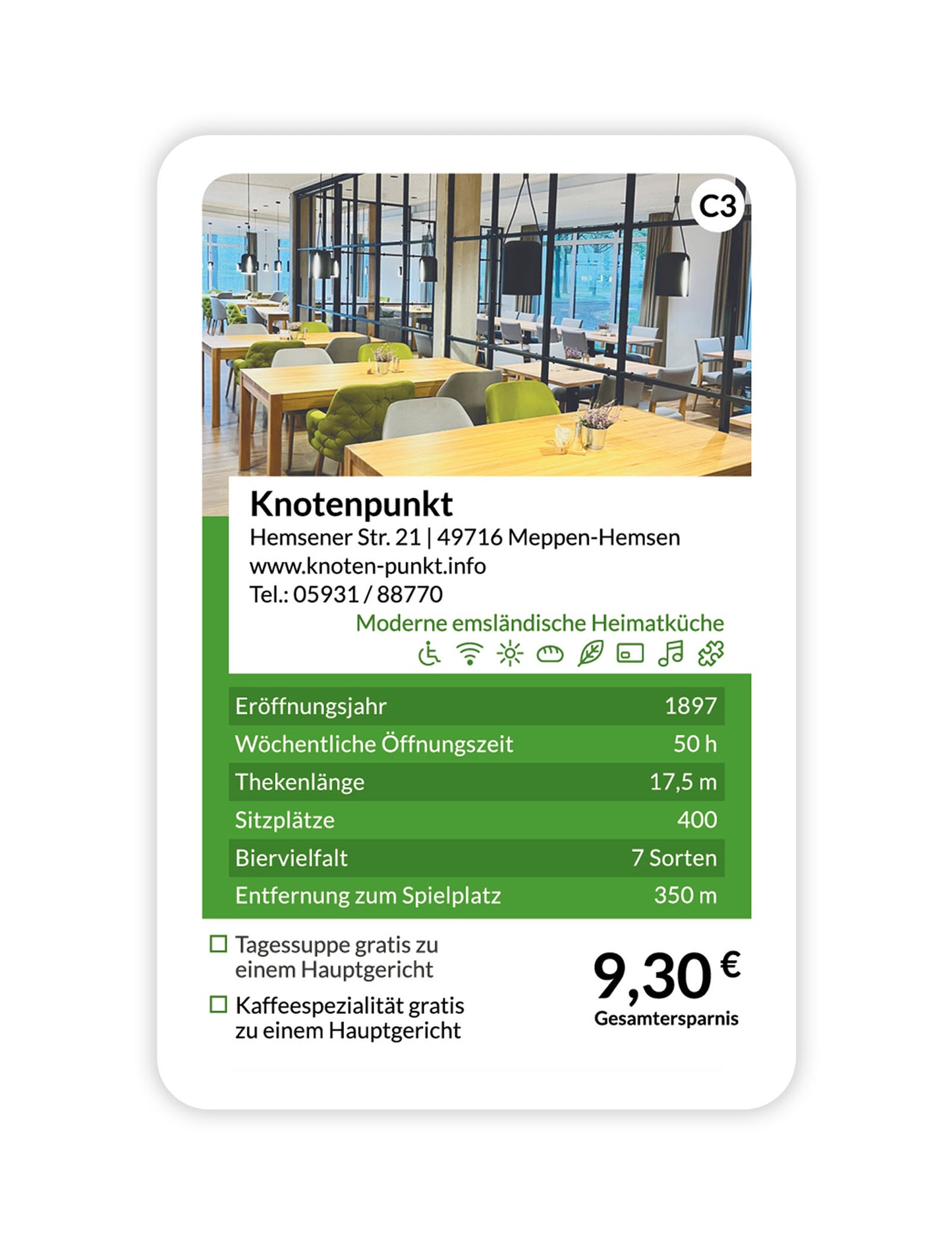 Vorverkauf: Emsland Quartett Restaurants 2024