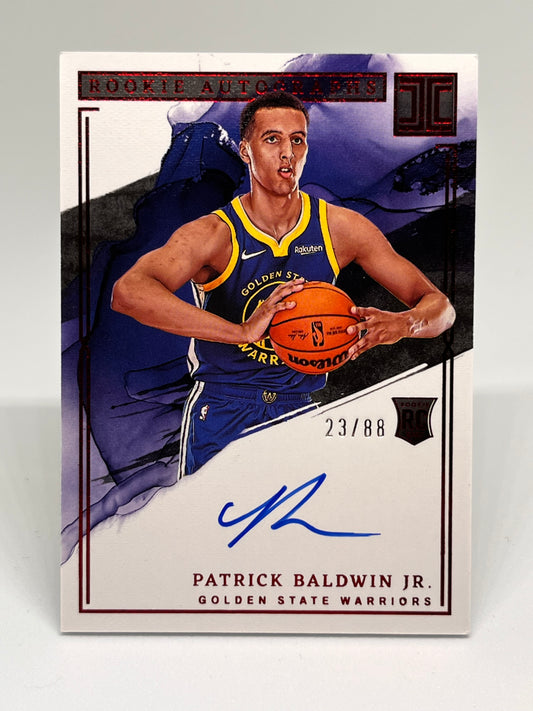 Panini: Patrick Baldwin Jr. Rookie Autograph /88
