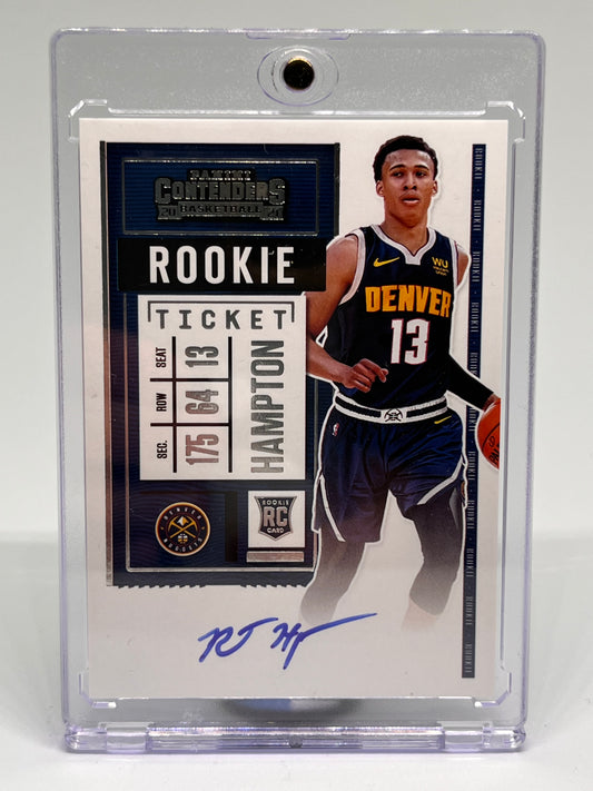 Panini: RJ Hampton (Rookie Ticket Autograph)