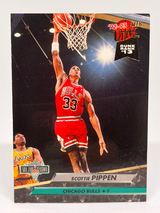 Fleer: Scottie Pippen (1992–93 „Dunk Rank #13“ | Chicago Bulls)