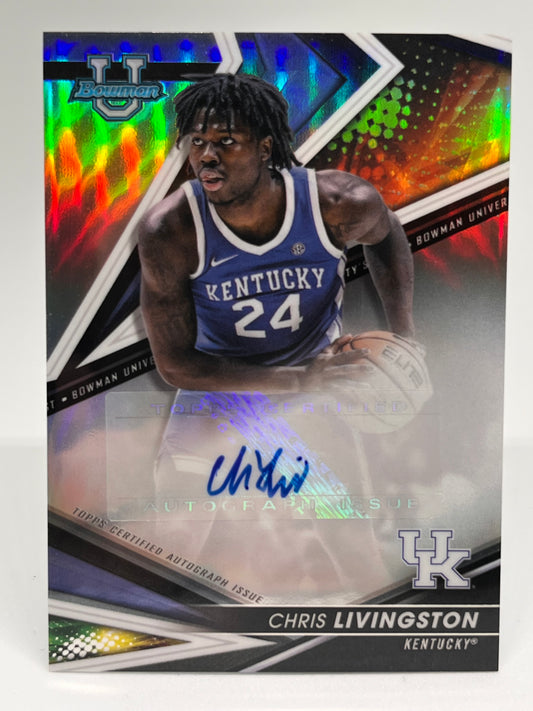 Topps: Chris Livingston Auto