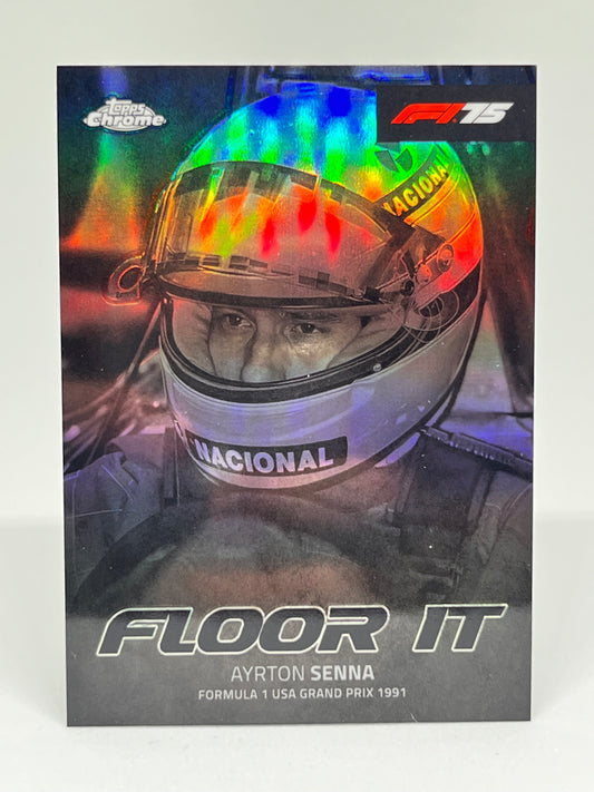 Topps: Ayrton Senna (Floor it)