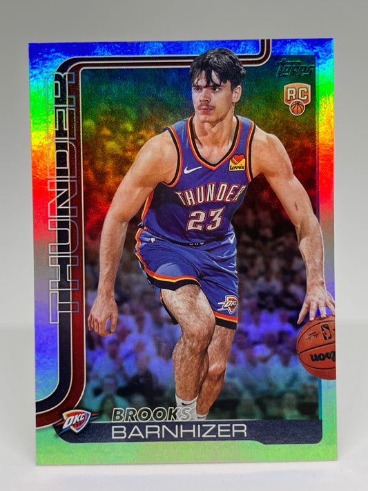 Topps: Brooks Barnhizer (Rainbow Foil/Holo Foil) Rookie Card