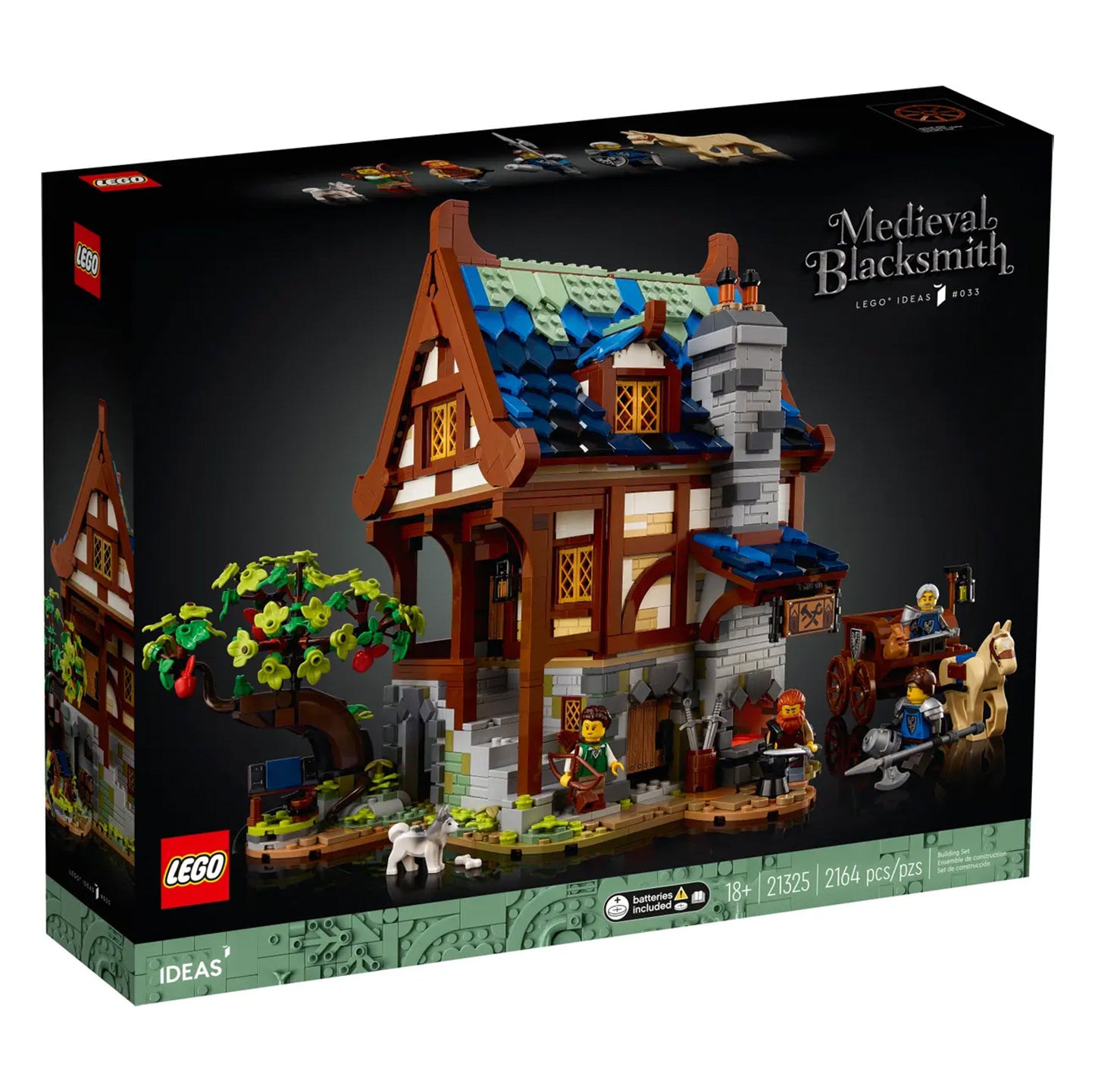 Lego - Mittelalterliche Schmiede 21325