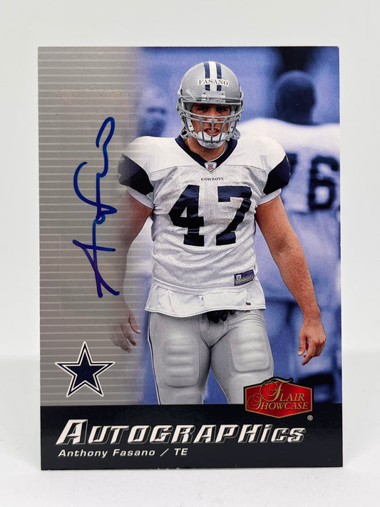 Fleer: Anthony Fasano (Autogramm)
